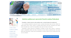 Desktop Screenshot of finanalysis.cz